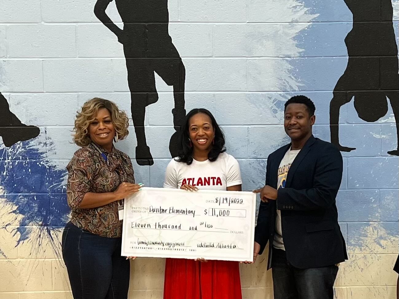 Black student receiving the FACE education grant